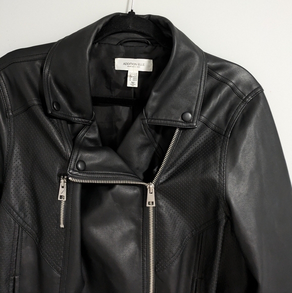 Leather Bomber Jacket - Picture 4 of 5